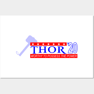 Thor Presidential Campaign Posters and Art